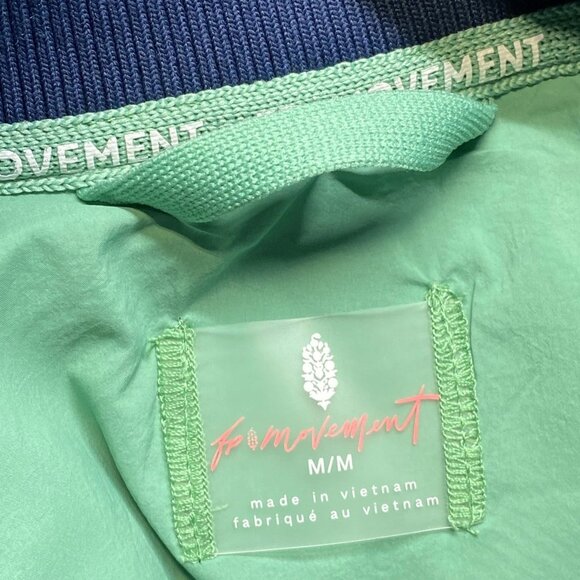 FP Movement by Free People Pippa Sherpa Scrunchy Jacket Green Size M | Full Zip - Picture 6 of 12